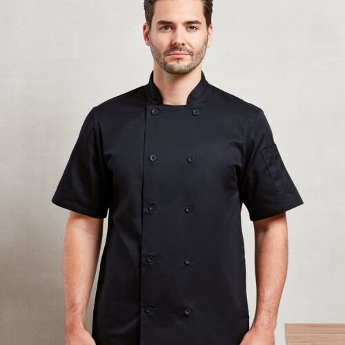 Short sleeve chef’s jacket Thumbnail