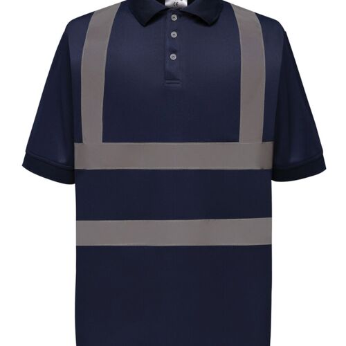 Hi-vis short sleeve polo (HVJ210) Thumbnail